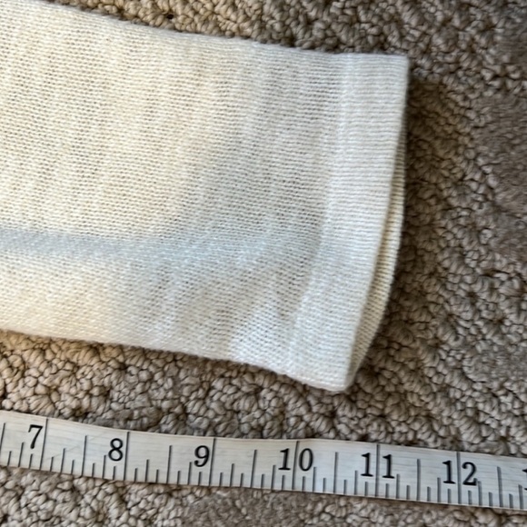 Anthropologie One September pleated chiffon front sweater, size Small - Picture 8 of 8